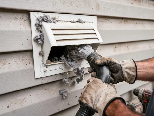 Professional dryer vent cleaning by Dana Point Dryer Vent Cleaning in Dana Point