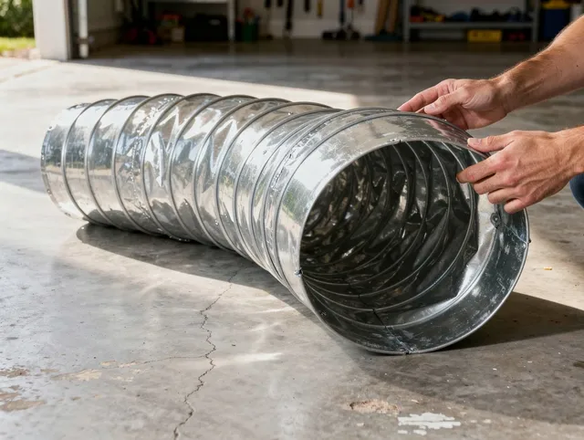 Dana Point Dryer Vent Cleaning specialist using advanced equipment for thorough duct cleaning in Dana Point