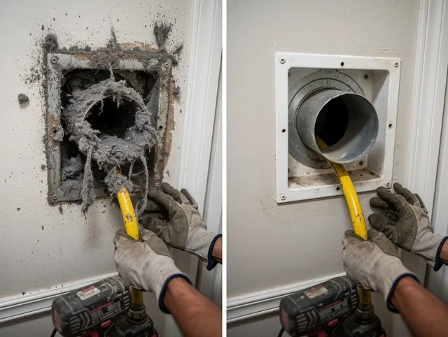 Expert gas dryer vent cleaning by Dana Point Dryer Vent Cleaning in Dana Point